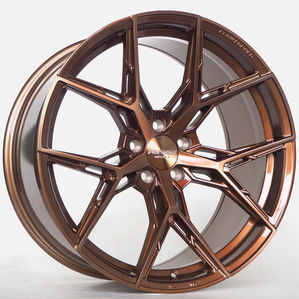 Forzza Wheels GRAVITY 20x10 ET40 5x112 Bronze Brushed + Bronze Clear Coat