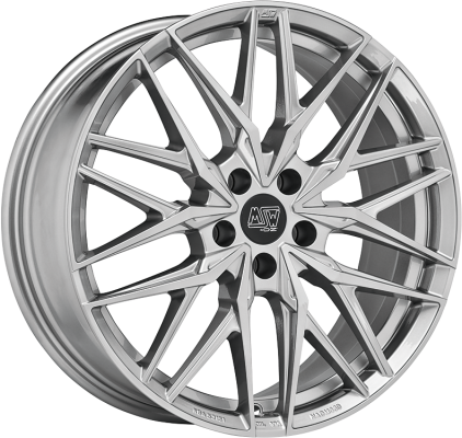MSW 50 21x8.5 ET40 5x112 Hyper Silver