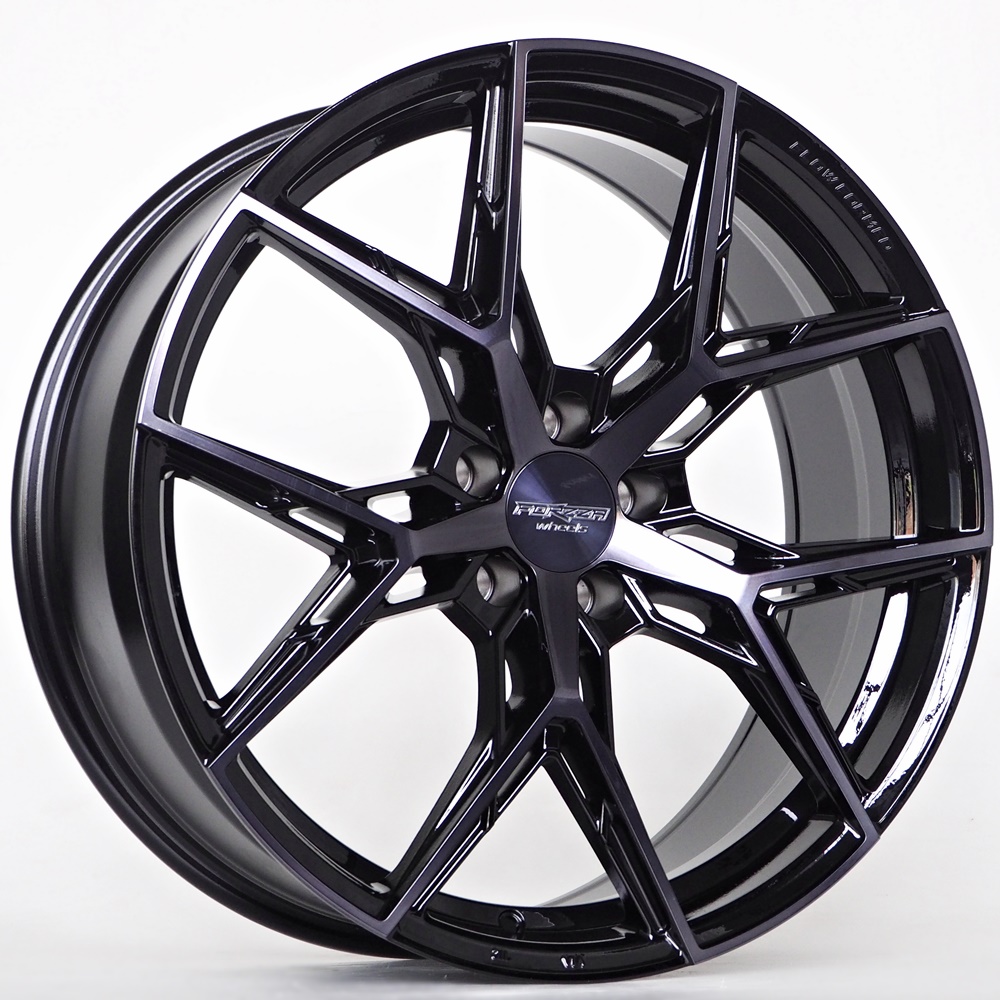 Forzza Wheels GRAVITY 20x8.5 ET25 5x112 BFM + Noir verni