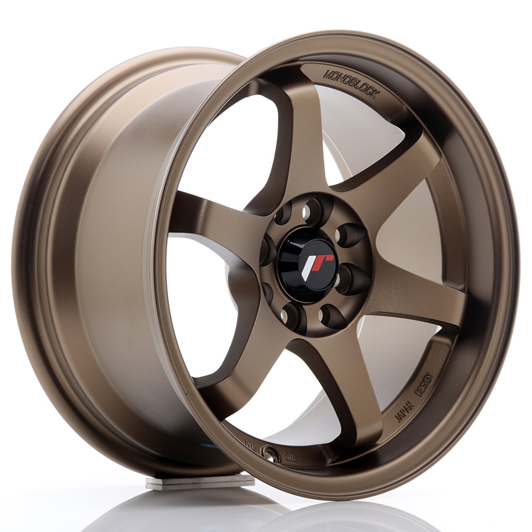 Japan Racing JR3 15x8 ET25 4x100/114.3 Anodized Bronze