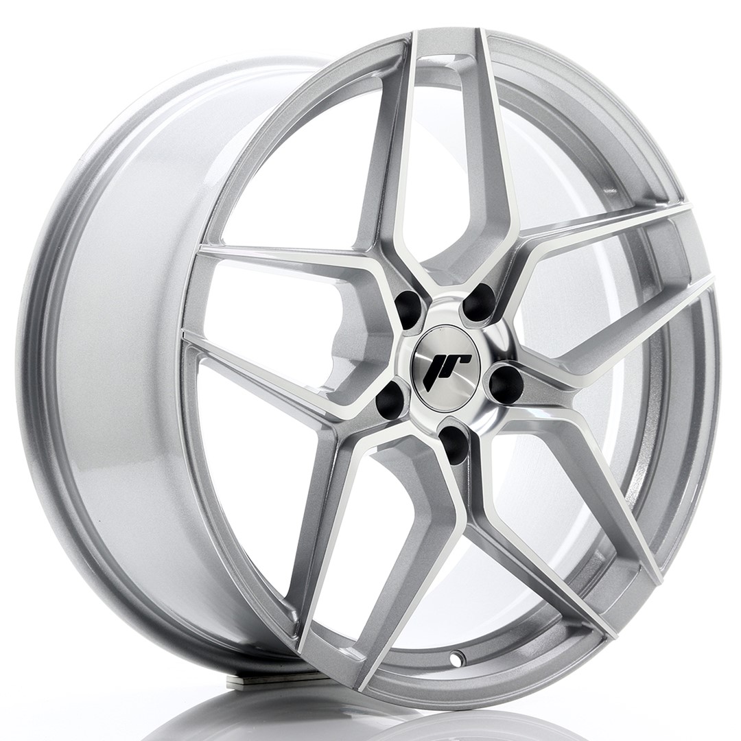 Japan Racing JR34 19x8.5 ET35 5x120 Silver Machined Face