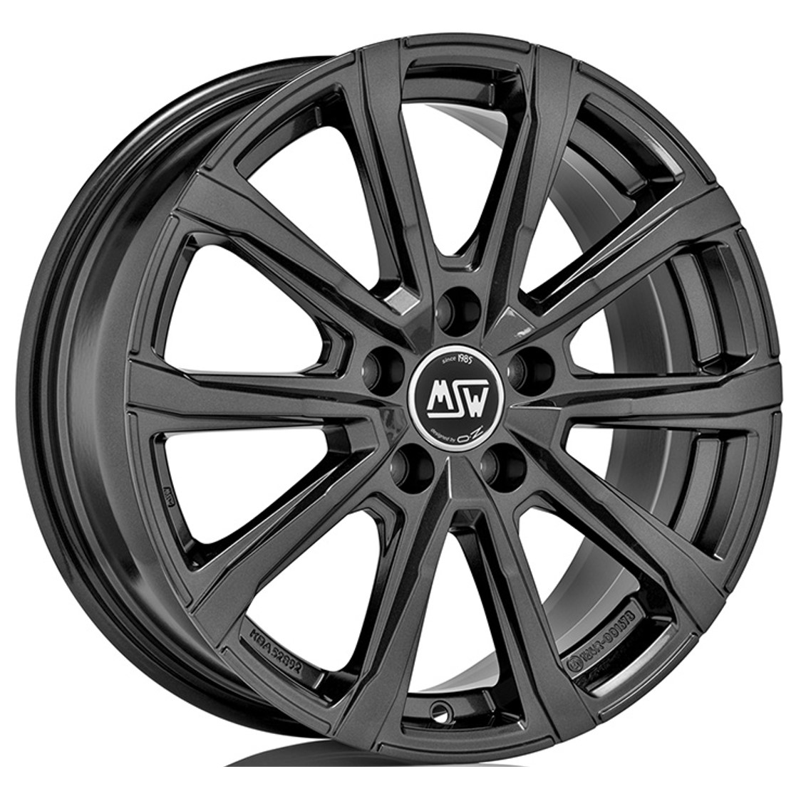 MSW 79 16x6.5 ET41 5x112 Gloss Dark Grey