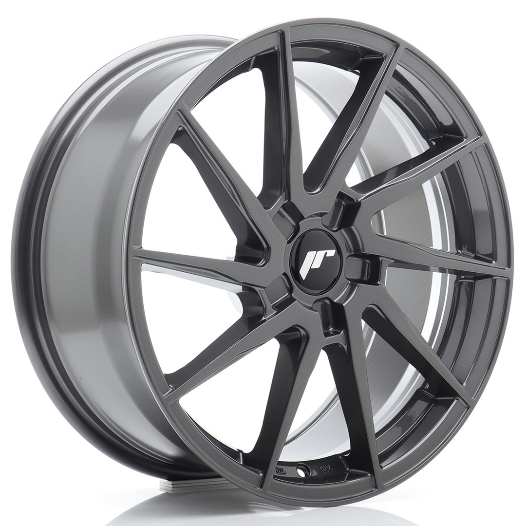 Japan Racing JR36 18x8 ET20-45 Gris Hyper (ET et PCD sélectionnables librement)