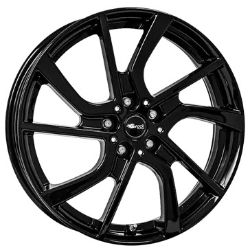 Brock eB1 19x5 ET28 5x112 Noir Brillant (SG)