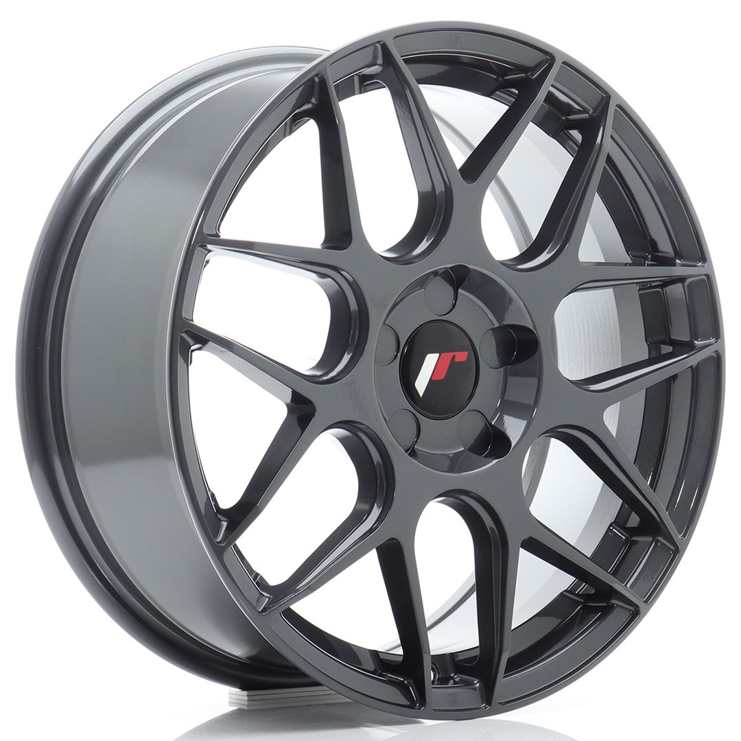Japan Racing JR18 17x7 ET20-40 Blank (5H) Hyper Grey