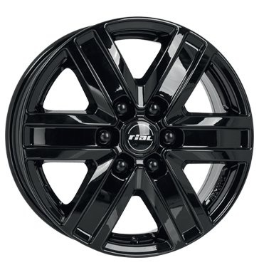 Rial TRANSPORTER 17x7 ET50 6x120 Diamant Schwarz
