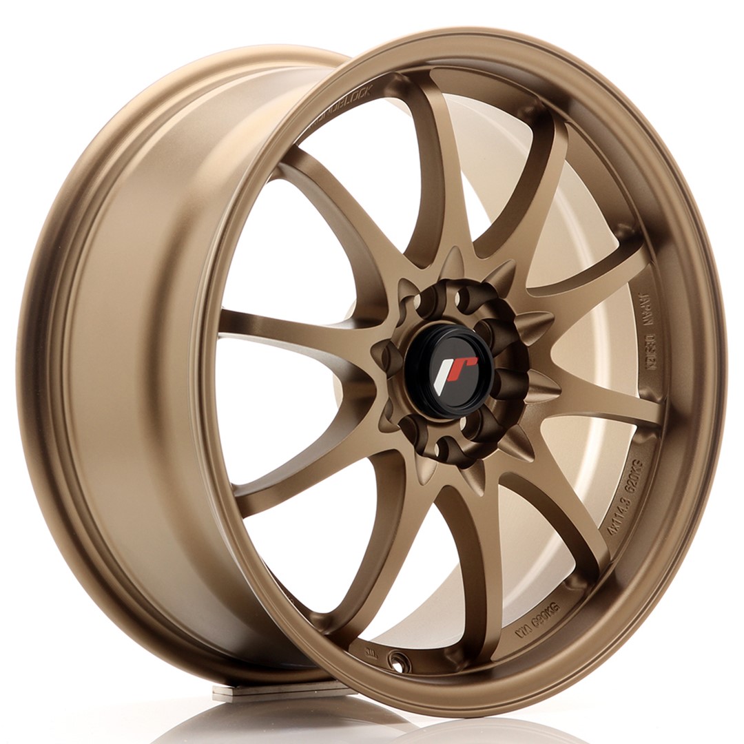 Japan Racing JR5 17x7.5 ET35 5x100/114.3 Dark Anodized Bronze