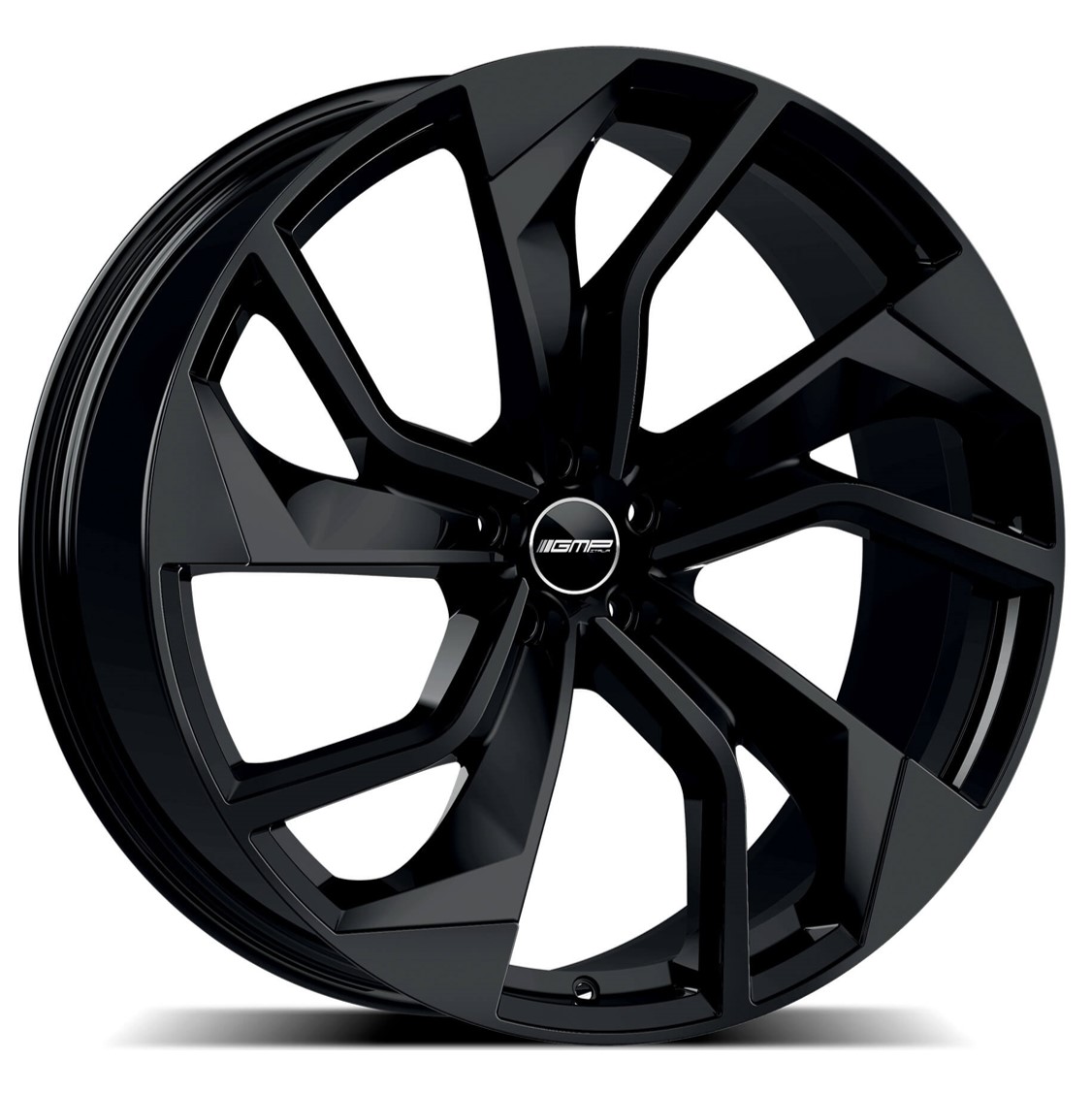GMP REBEL 22X9.5 ET60 5X130 BLACK GLOSSY