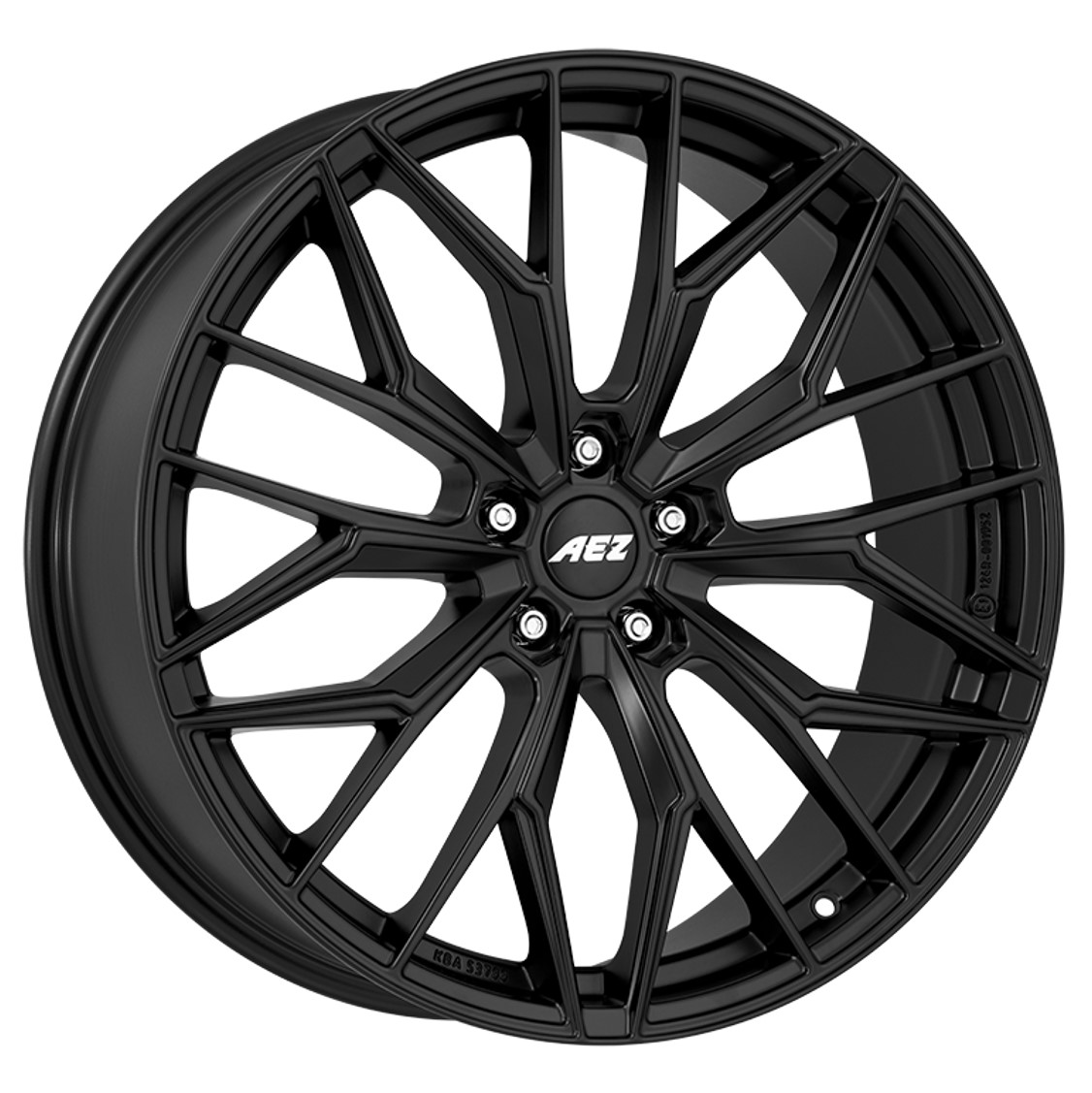 AEZ PORTO BLACK 20x9 ET35 5x112 Nero Opaco
