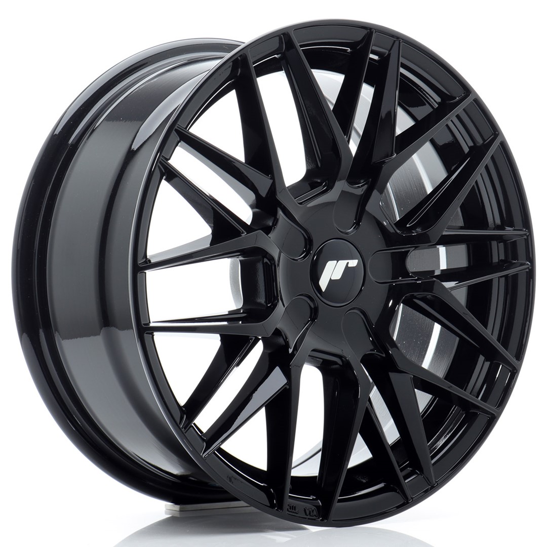 Japan Racing JR28 16x7 ET20-40 Blank Gloss Black