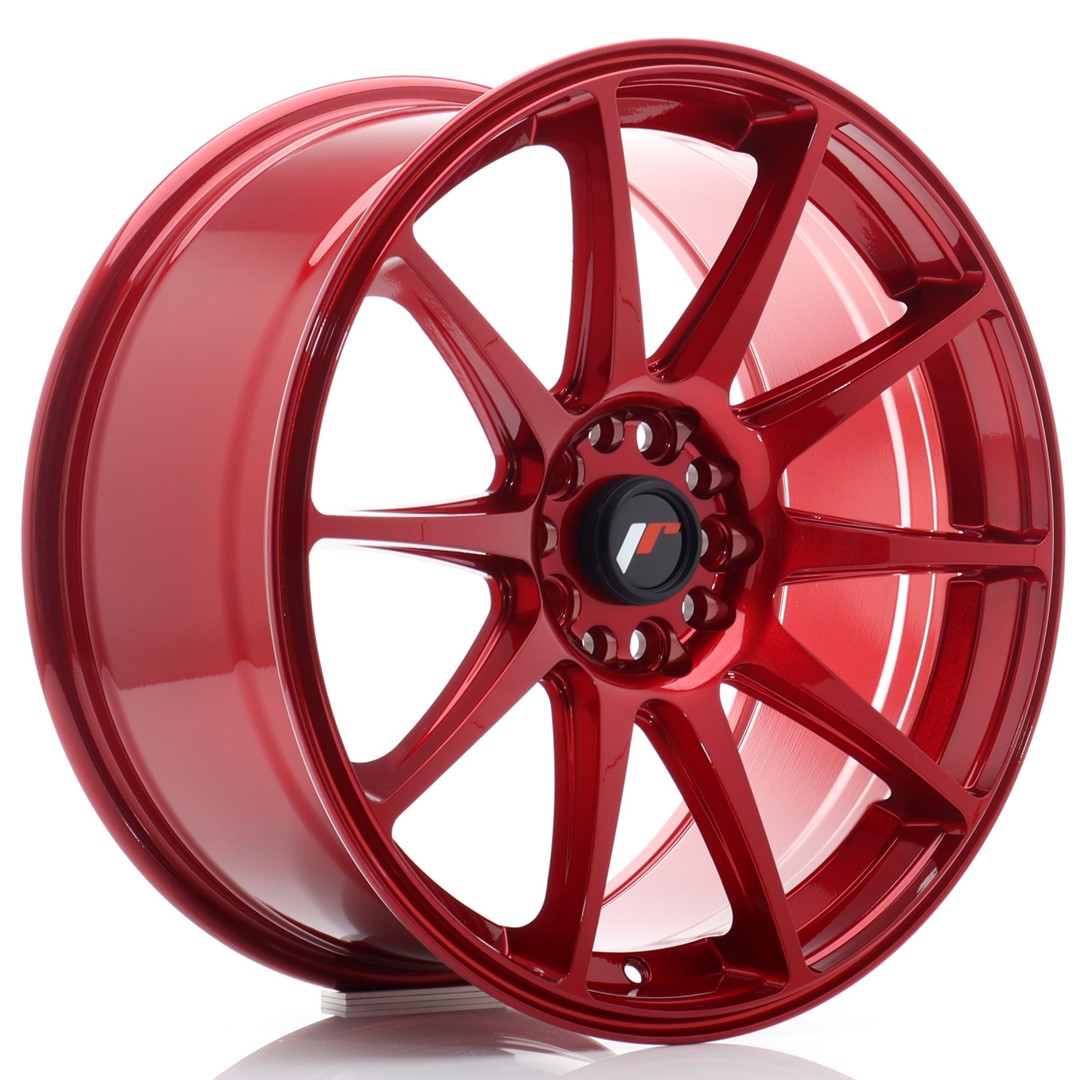 Japan Racing JR11 18x8.5 ET40 5x112/114.3 Platinum Red