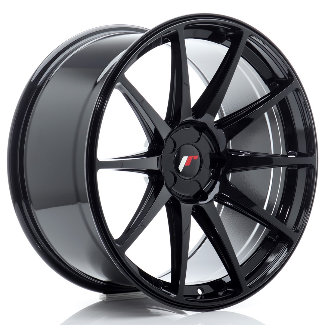 Japan Racing JR11 20x10 ET20-40 Blank (5H) Gloss Black