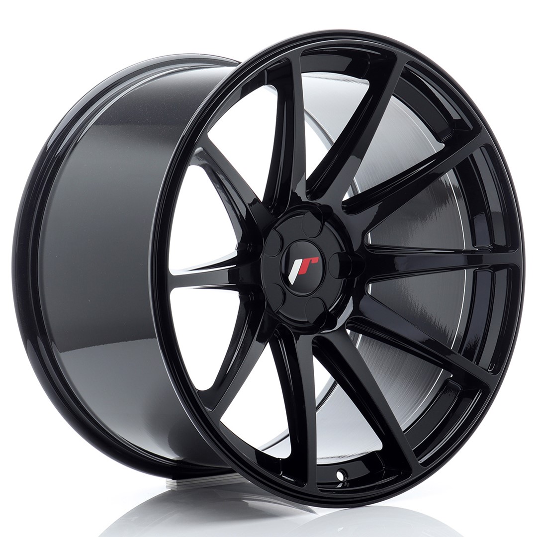 Japan Racing JR11 20x11 ET20-30 Gloss Black (ET und LK frei wählbar)