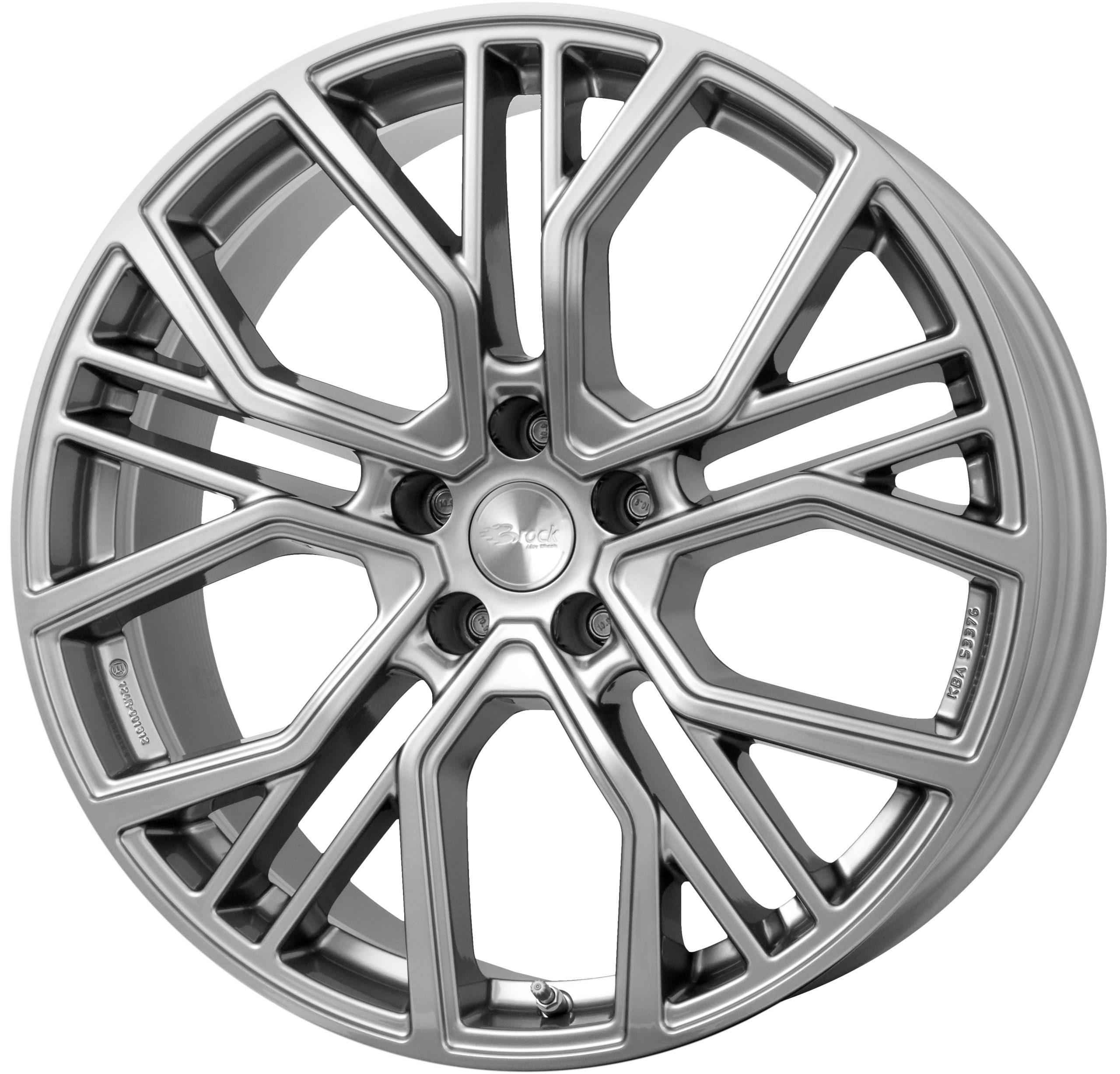 Brock B41 20x8.5 ET45 5x108 Ferric Grey