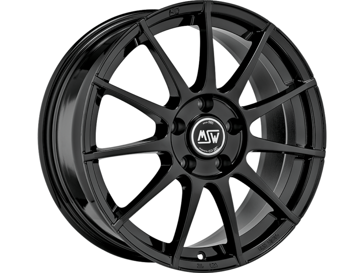 MSW 85 16x6.5 ET38 4x108 Gloss Black