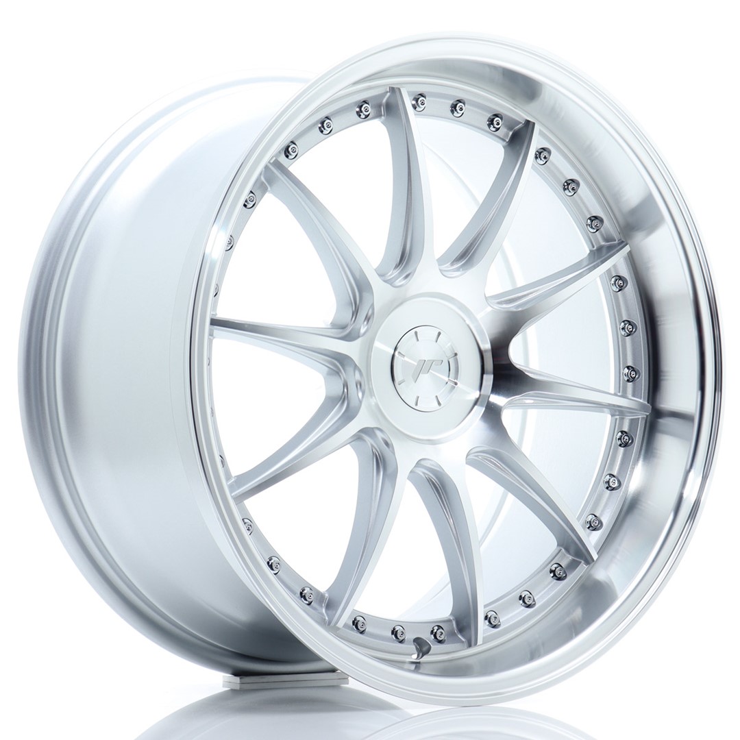 Japan Racing JR41 19x9.5 ET12-22 Silver Machined Face (ET und LK frei wählbar)