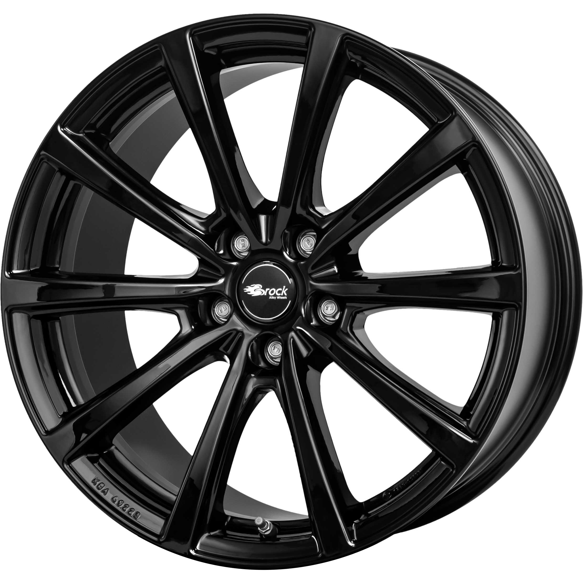Brock B32 18x7.5 ET35 5x114.3 Gloss Black (SG)