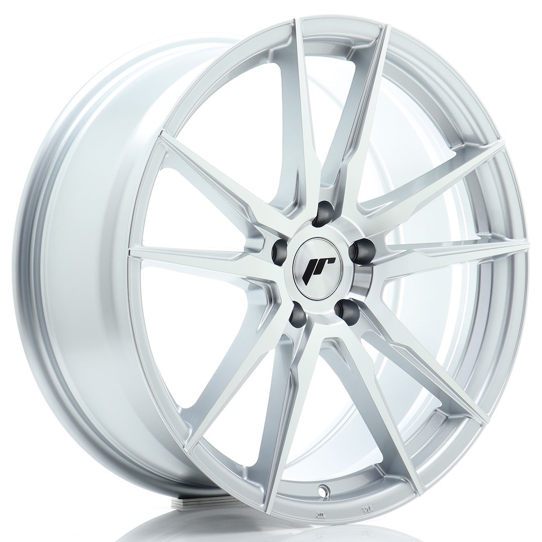 Japan Racing JR21 20x8.5 ET41 5x112 Silver Machined Face