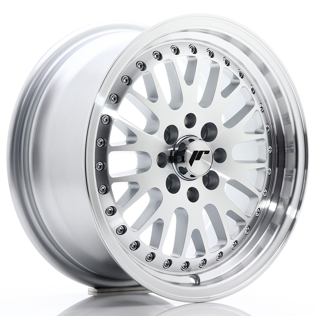 Japan Racing JR10 15x7 ET30 4x100/108 Silver Machined Face