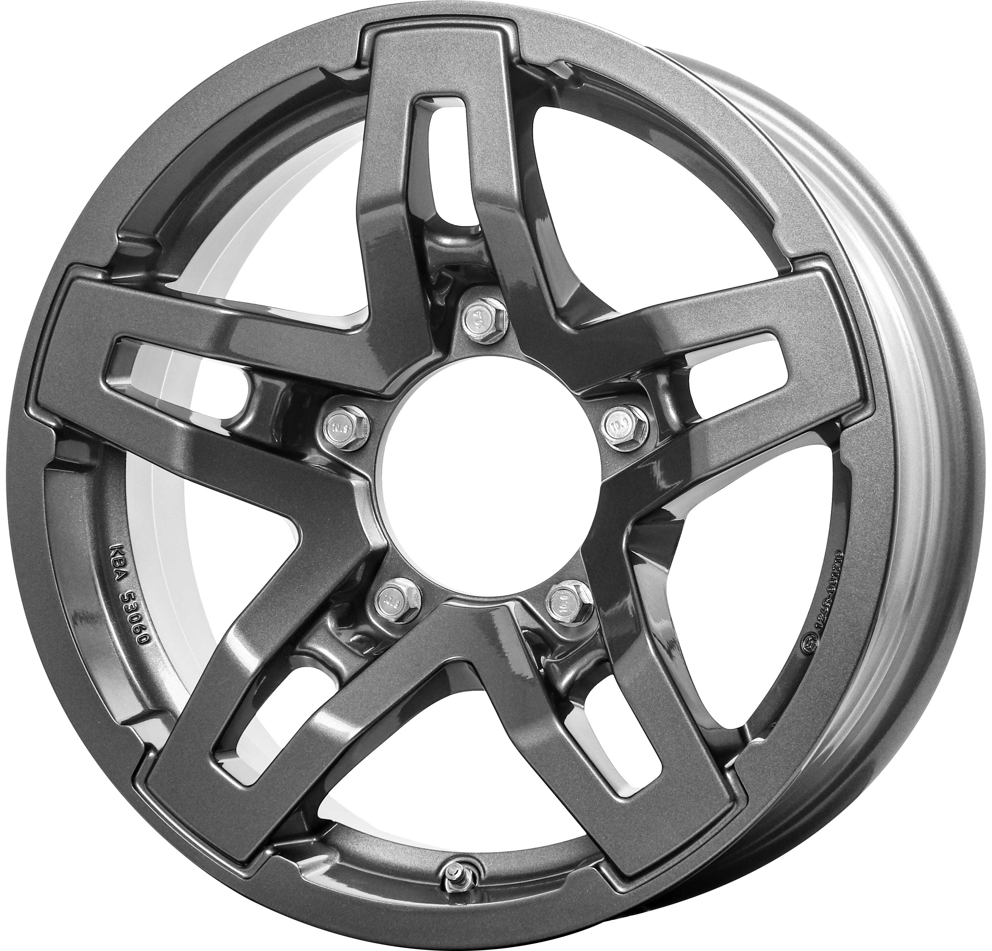 RC Design RC33X, 5.5x15 5x139.7 ET5 108.3 S2 Titan Metallic ( TM)