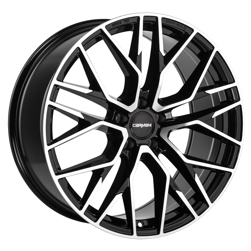 Carmani 20 LUDWIG 19x9.5 ET45 5x114.3 Black Polish