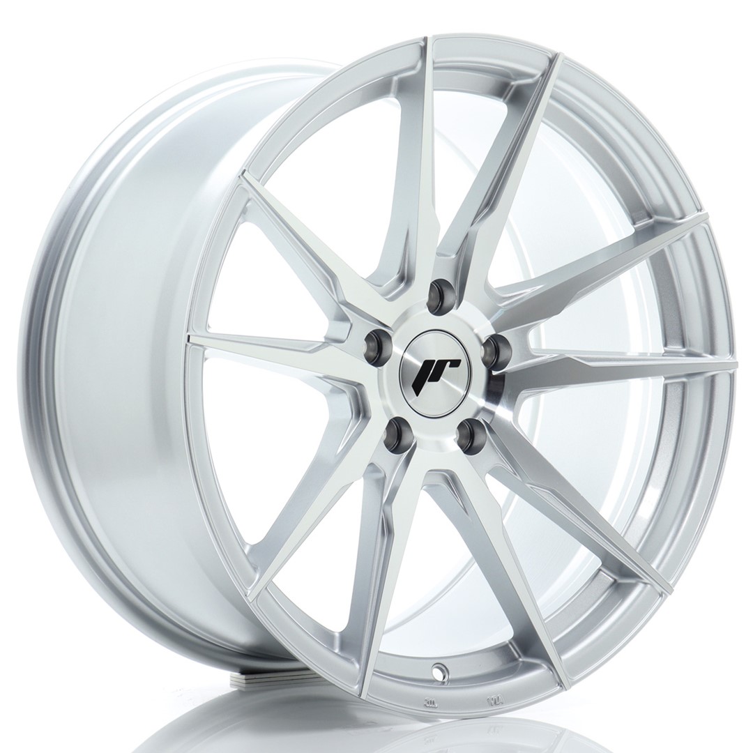 Japan Racing JR21 19x9.5 ET35 5x112 Silver Machined Face