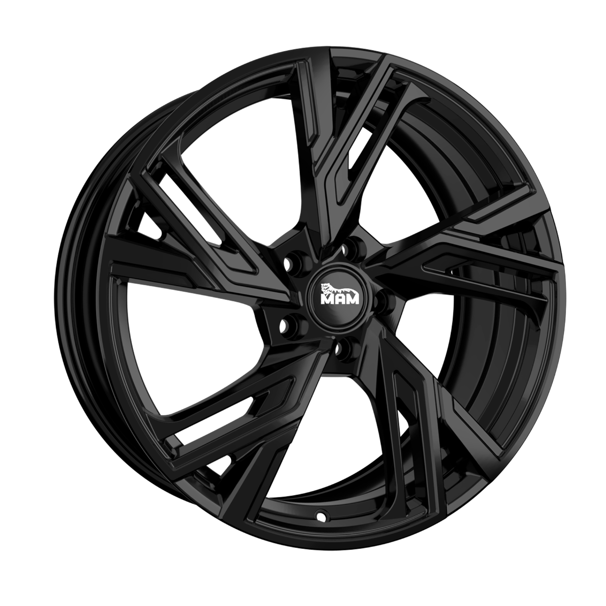 MAM Felgen RS5 15x6 ET38 5x100 Black Painted