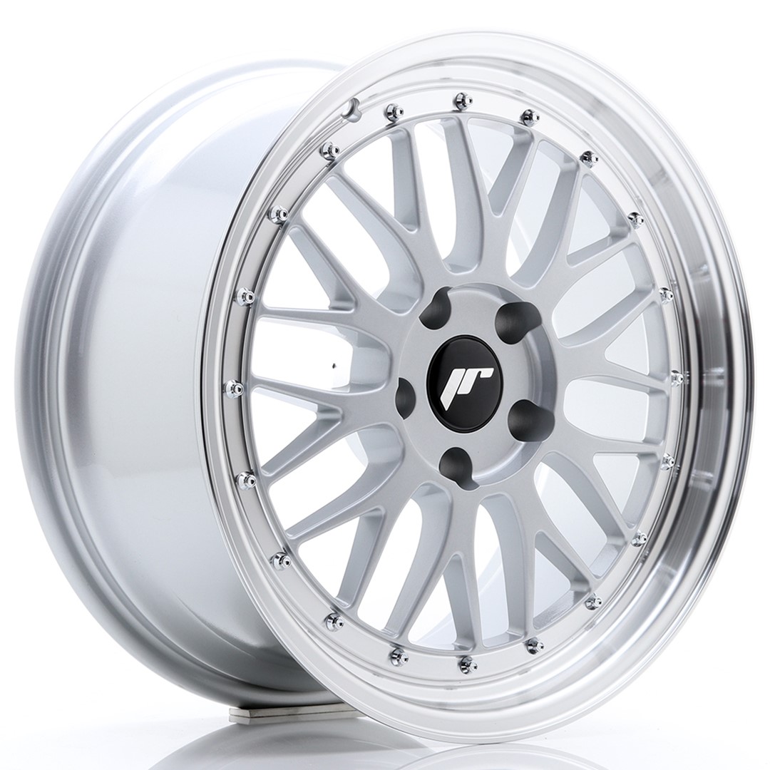 Japan Racing JR23 18x8.5 ET25 5x120 Hyper Silver W/Machined Lip