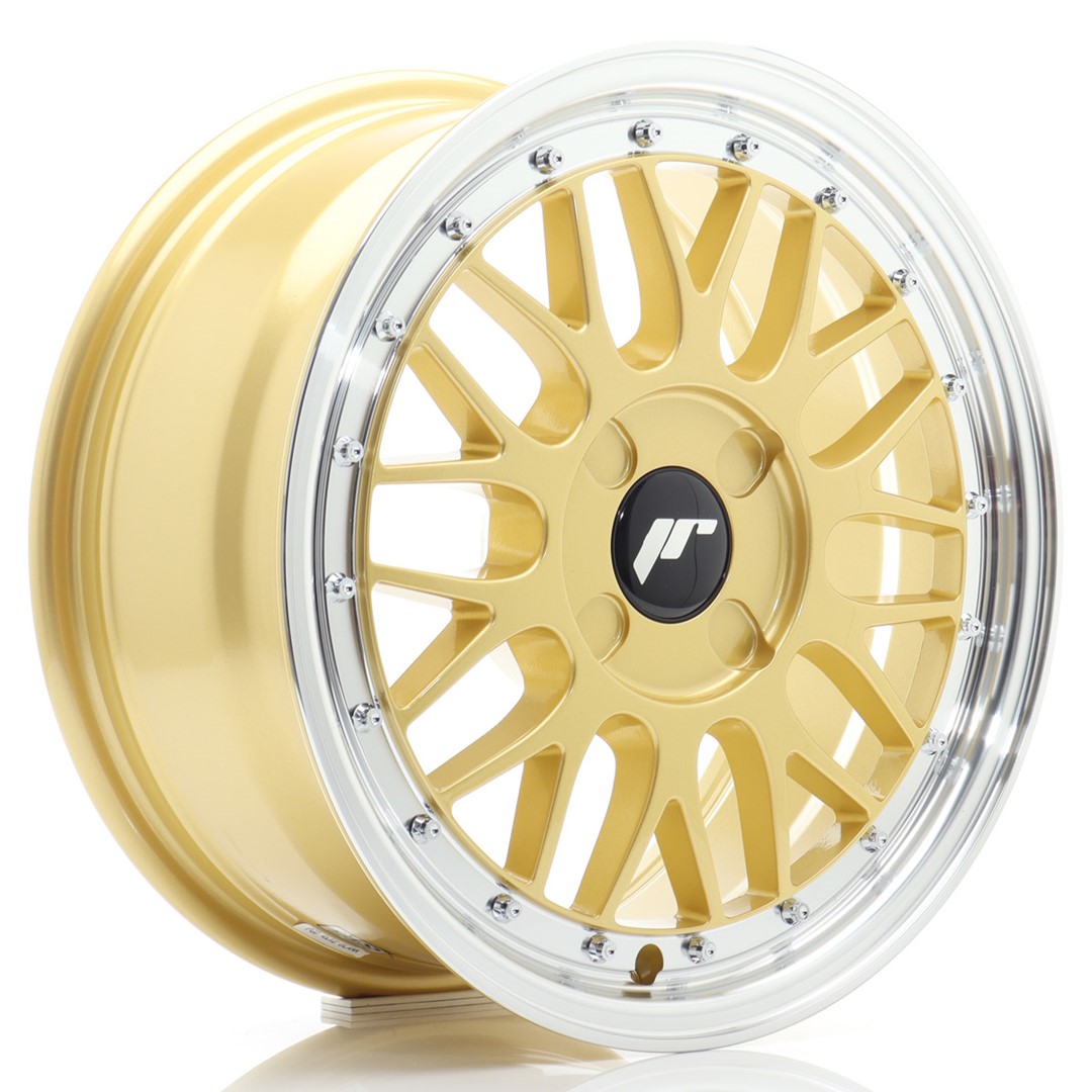 Japan Racing JR23 16x7 ET20-45 Blank (4H) Gold Machined Lip