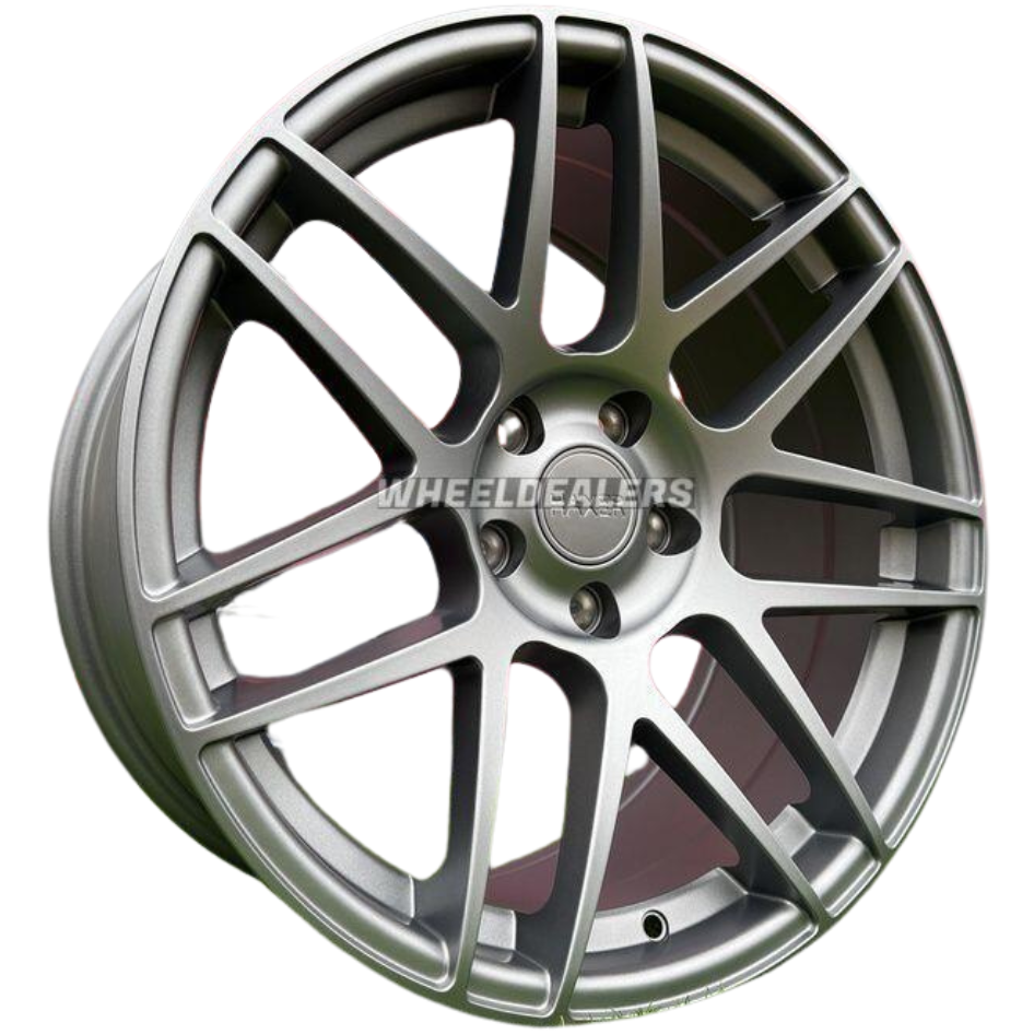 Haxer HX022 19x10 ET30 5x120 Gun Metal Half Matt