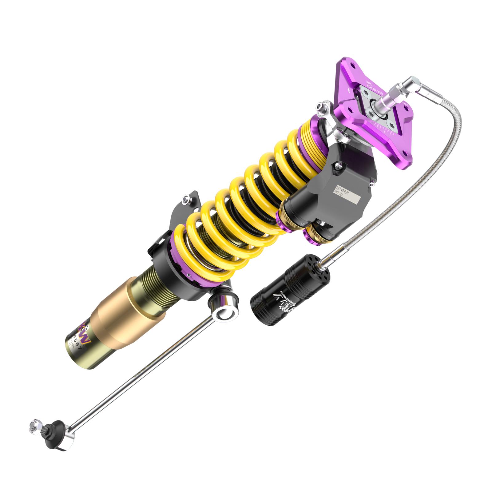 KW Gewindefahrwerk V5 Clubsport inkl. Stützlager (inkl. Stilllegung f. elektr. Dämpfer) 2