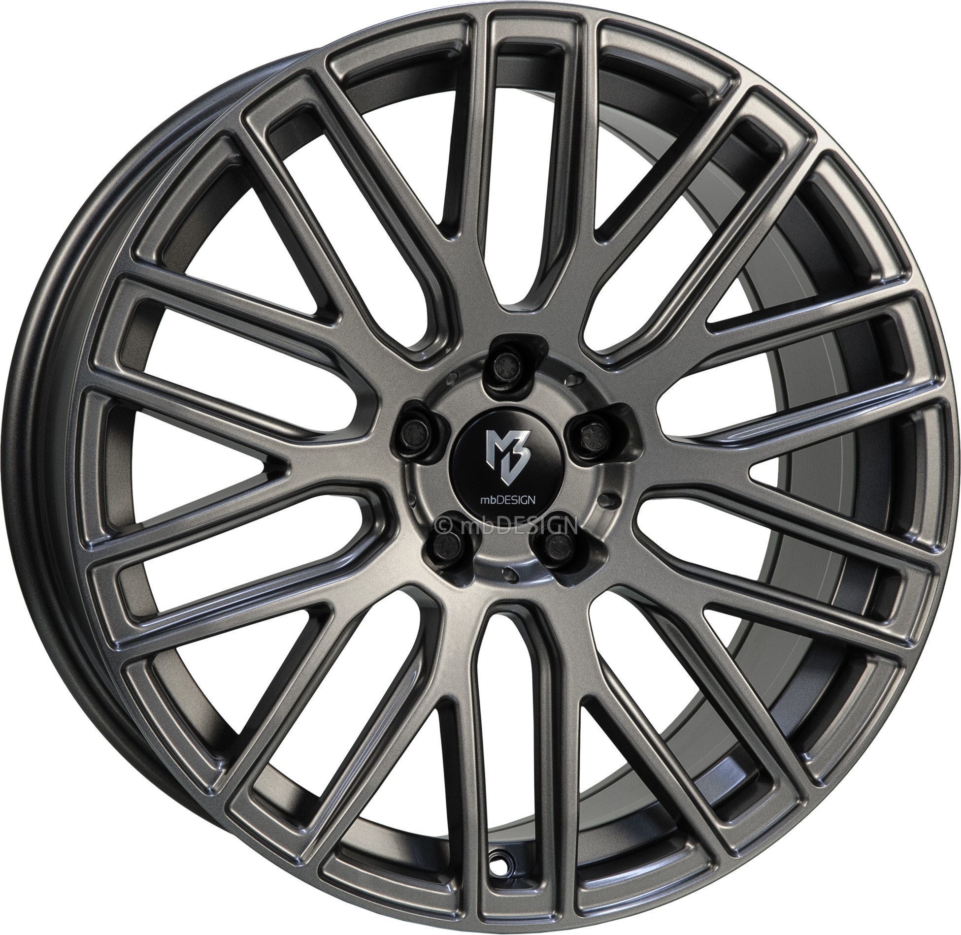 mbDESIGN KV4 22x8.5 ET35 5x112 Grau Matt