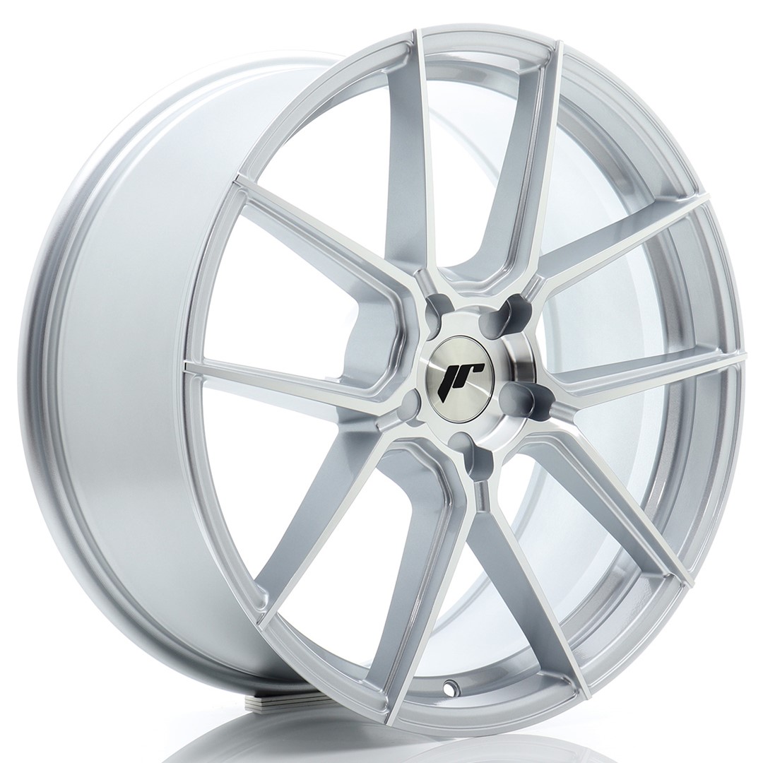 Japan Racing JR30 20x8.5 ET20-45 Silver Machined Face (ET und LK frei wählbar)