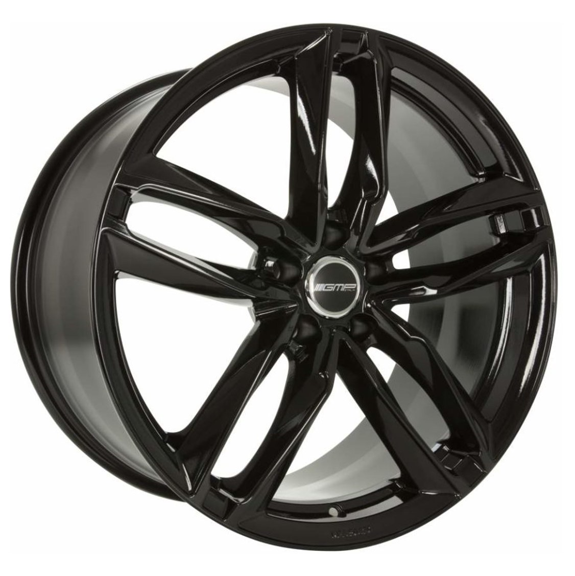 GMP ATOM 17x7.5 ET45 5x112 Black Gloss