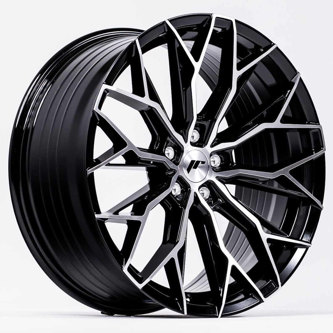 Japan Racing JR49 19x8.5 ET20-45 Blank (5H) Gloss Black Machined Face