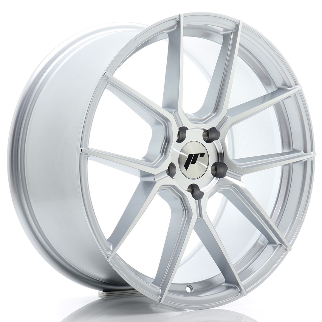 Japan Racing JR30 19x8.5 ET45 5x114.3 Silver Machined Face