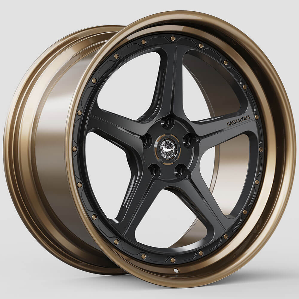 Barracuda Forged F05 24x14 ET, LK und Farbe frei wählbar 4
