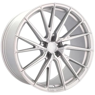 Haxer HX06F in Polished Silver Half Matt Farbe