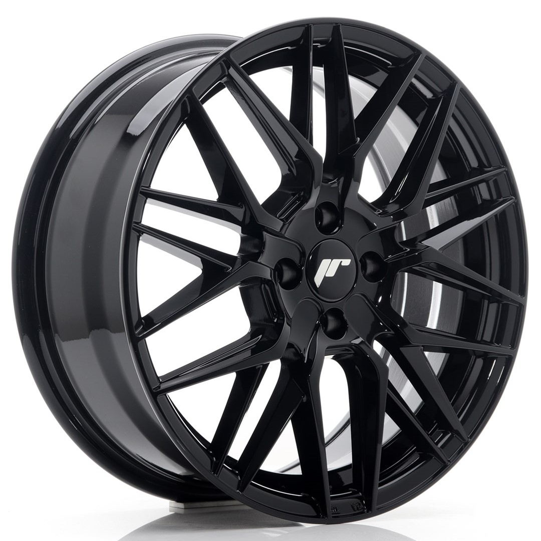 Japan Racing JR28 17x7 ET40 4x100 Gloss Black
