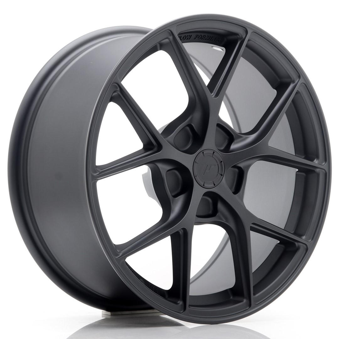 Japan Racing SL01 17x8 ET20-45 Gris Anthracite Mat (ET et Entraxe sélectionnables)