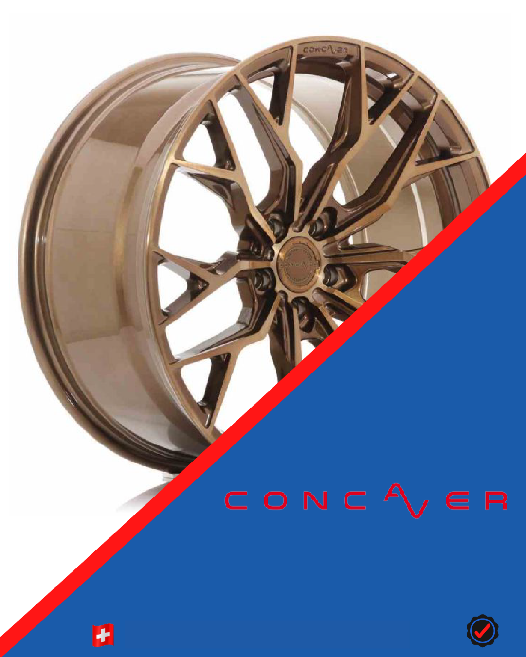 Concaver Felgengutachten (CH-Beiblatt)