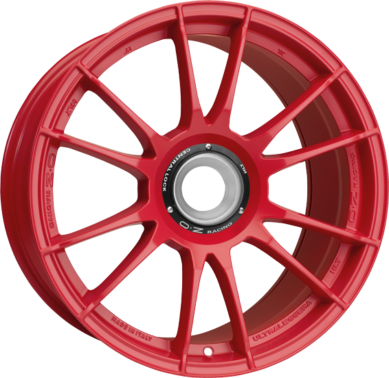 OZ ULTRALEGGERA HLT CL 19x9 ET47 Fixation centrale Rouge