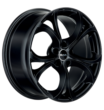 MAK LARIO 20x10 ET34 5x110 Gloss Black