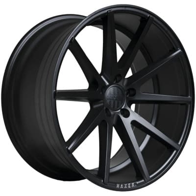 Haxer HX014 in Black Half Matt Farbe