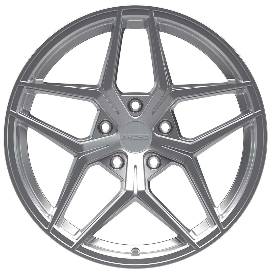 Arceo PORTO 18x8 ET35 5x114.3 Silver Diamond