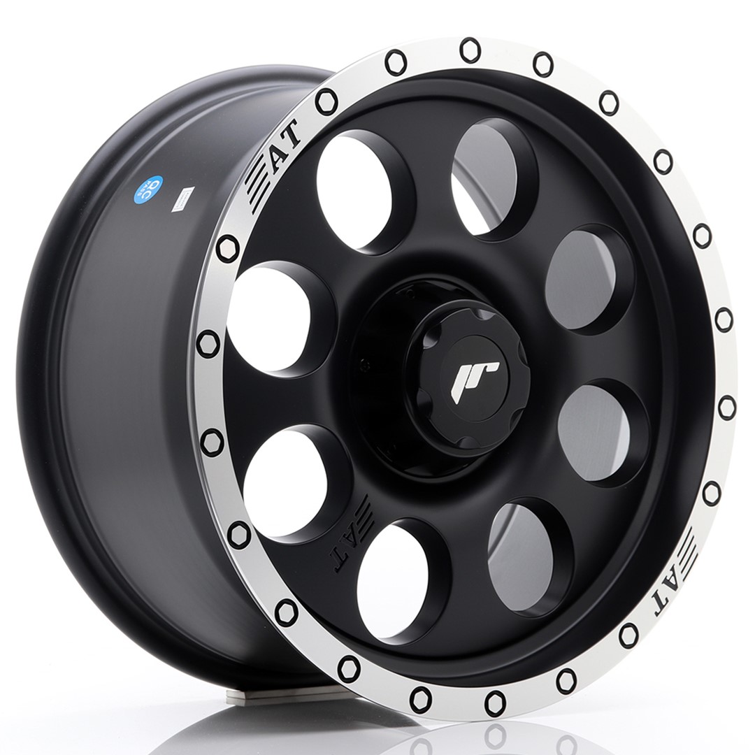 Japan Racing JRX4 17x8.5 ET20-35 Blank Matt Black Machined Lip