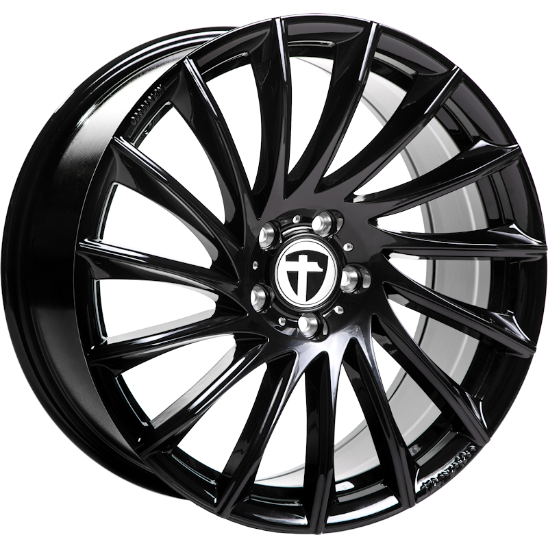 Tomason TN16 20x8.5 ET30 5x112 Black Painted