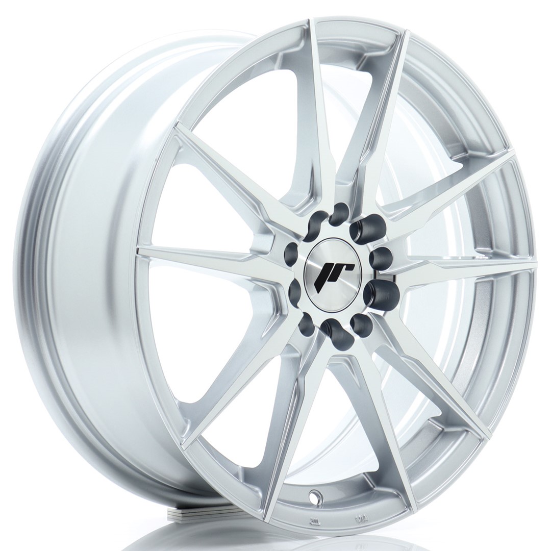 Japan Racing JR21 17x7 ET40 5x108/112 Argent Machiné