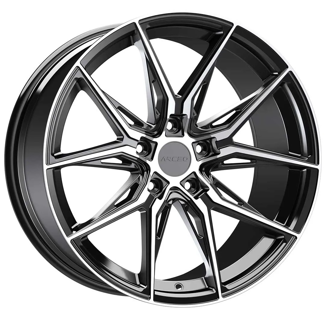 Arceo MARSEILLE 19x8.5 ET35 5x112 Black Diamond