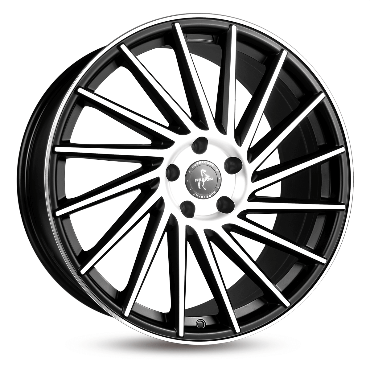Keskin KT17 22x10 ET40 5x120 Matt Black Front Polish